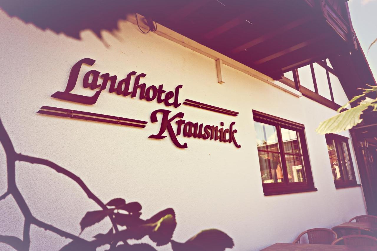 Landhotel Krausnick Ngoại thất bức ảnh